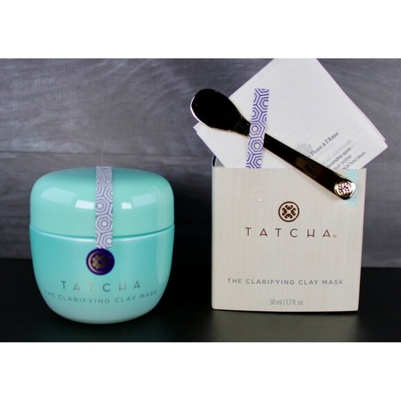 TATCHA The Clarifying Clay Mask 1.7 oz BOXED & SEALED! $70 MSRP - Picture 8 of 8